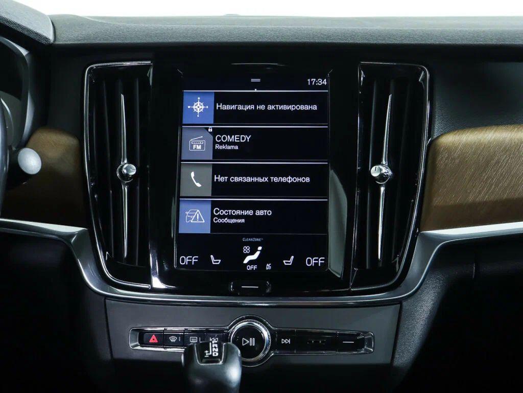 Volvo S90 2018, черный