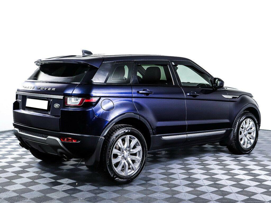 Land Rover Range Rover Evoque 2018, синий