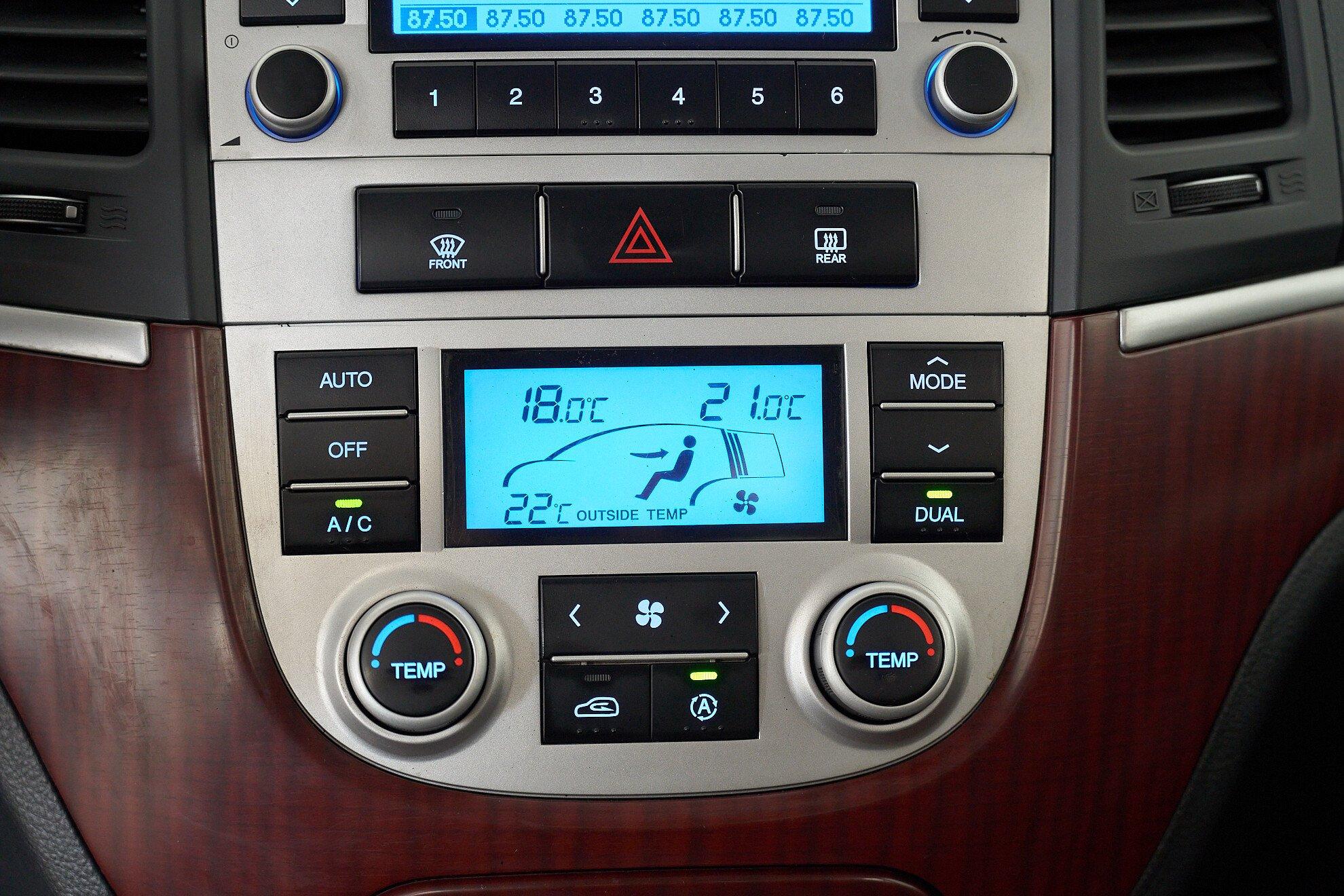 Hyundai Santa Fe 2009, черный