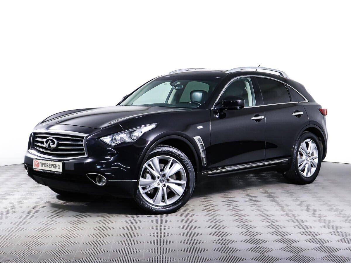 Infiniti QX70 2016, черный