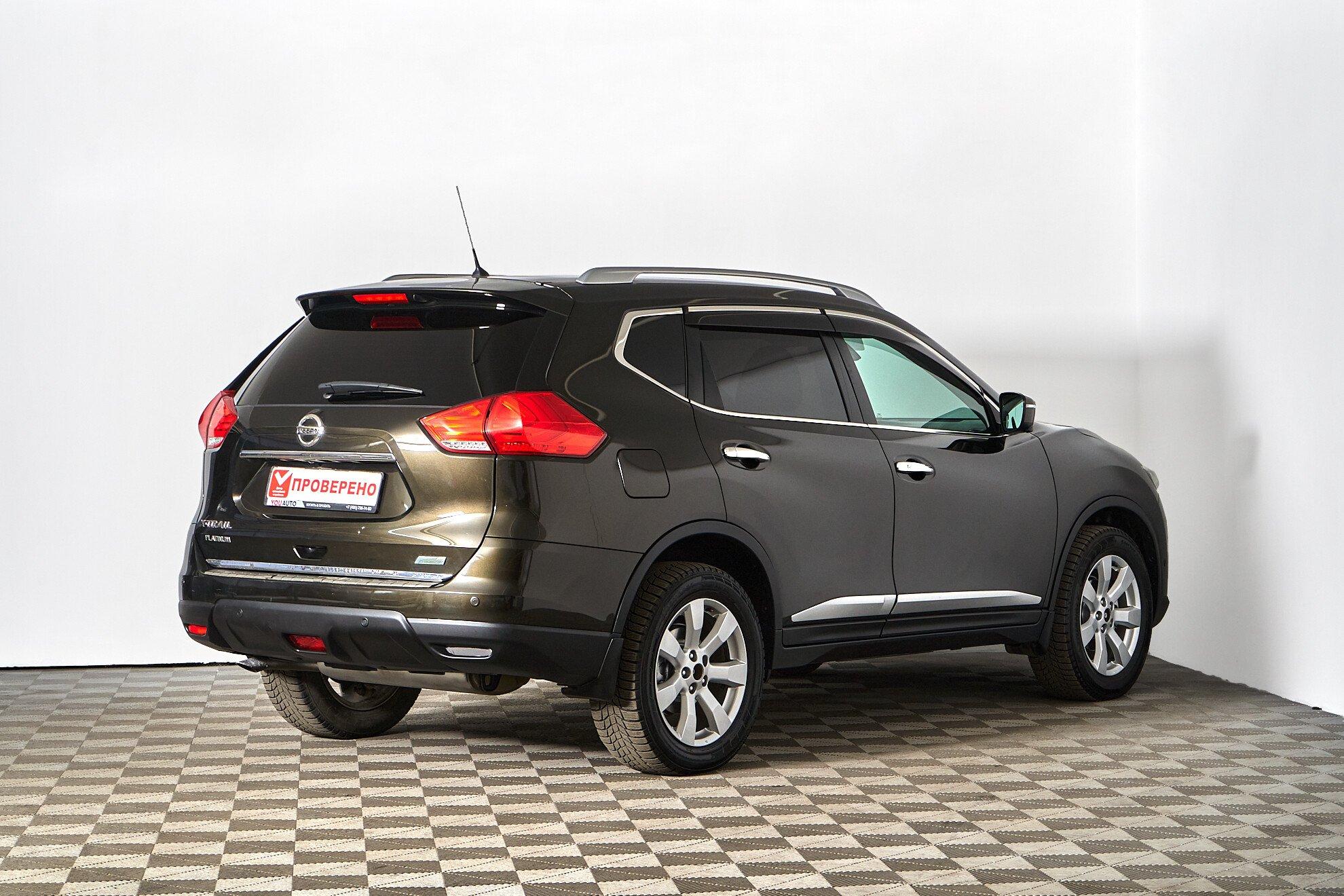 Nissan X-Trail 2016, коричневый