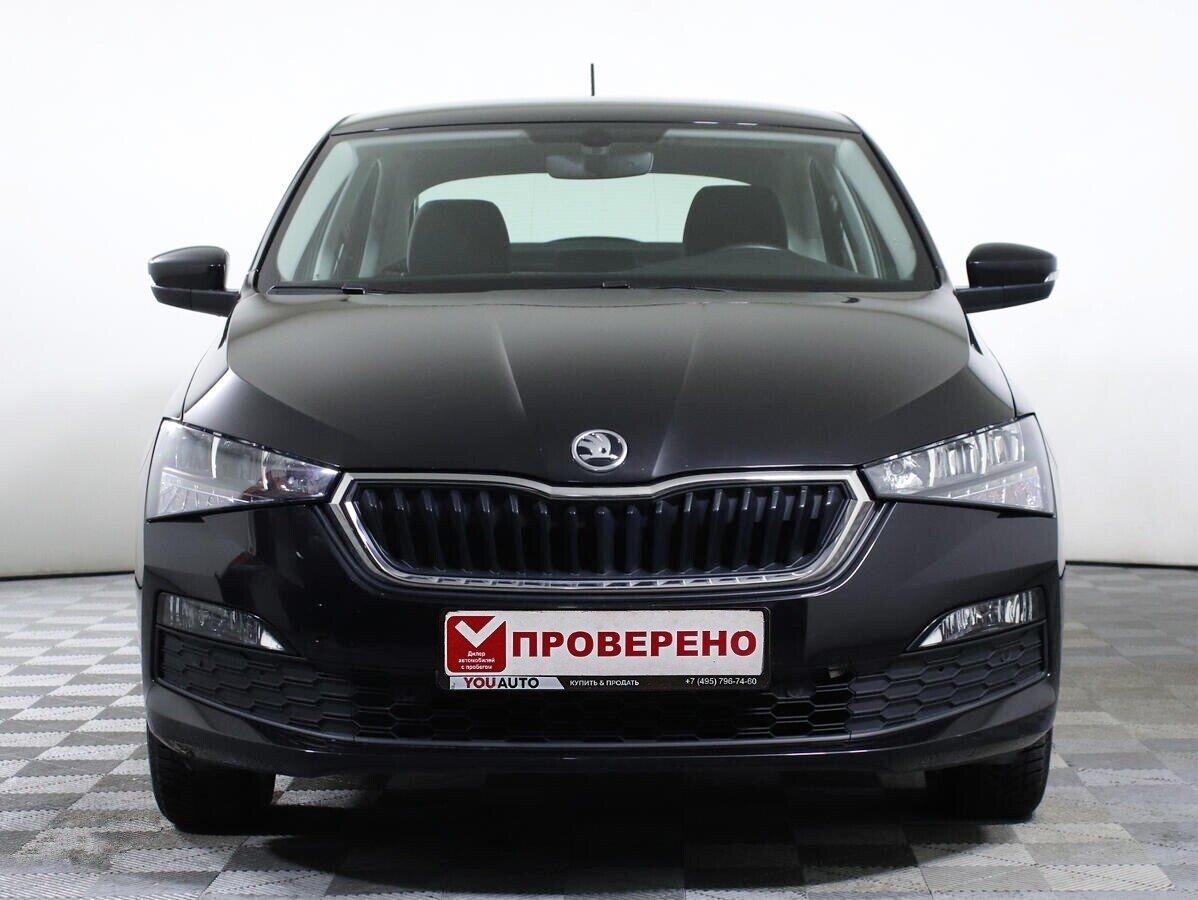 Skoda Rapid 2020, черный