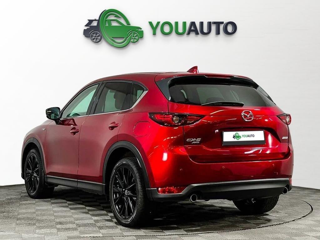 Mazda CX-5 2018, красный