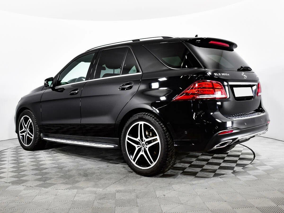Mercedes-Benz GLE 2017, черный