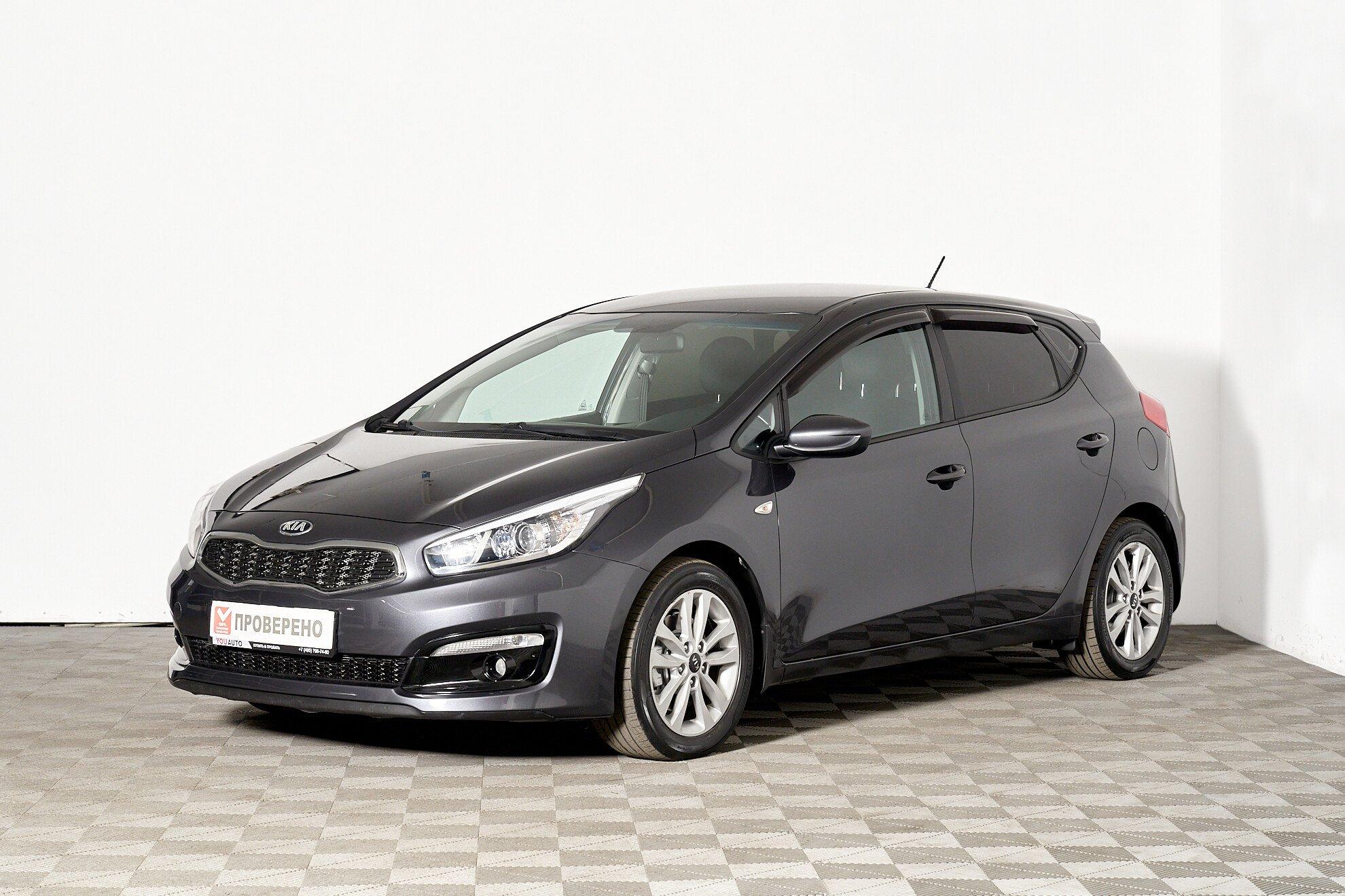 Kia Ceed 2017, серый