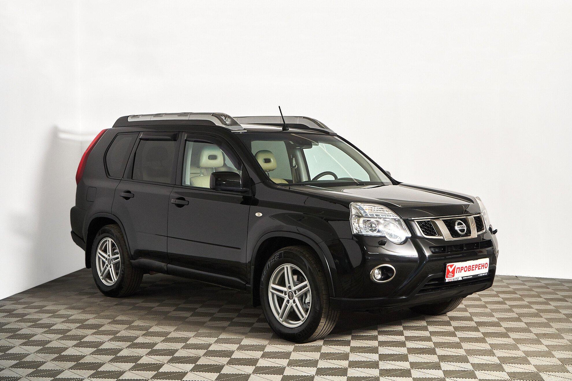 Nissan X-Trail 2013, черный