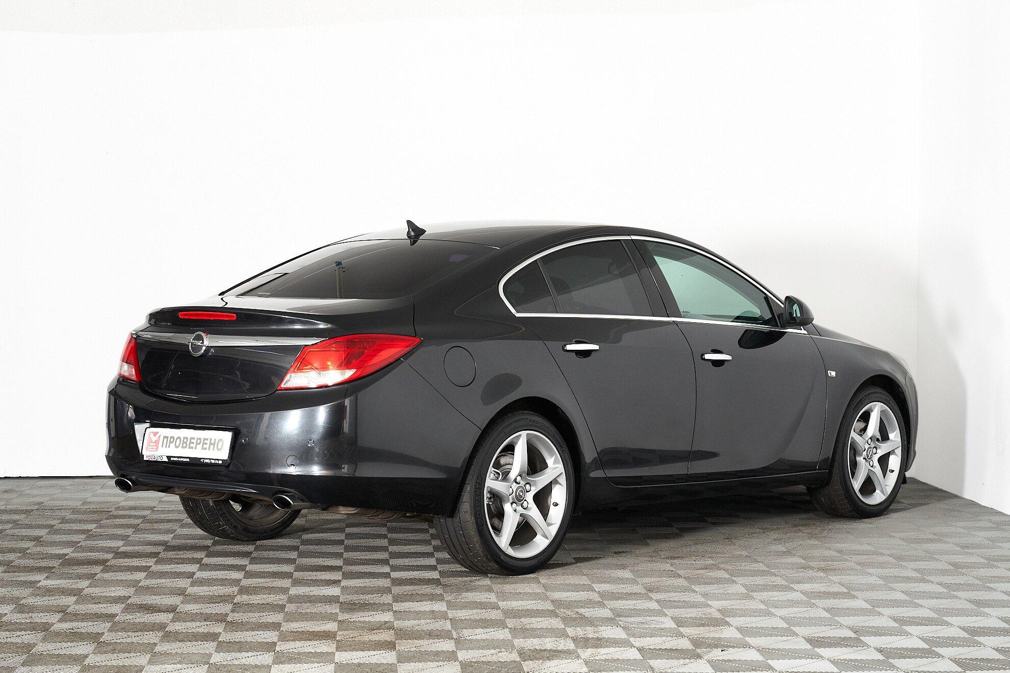Opel Insignia 2012, черный