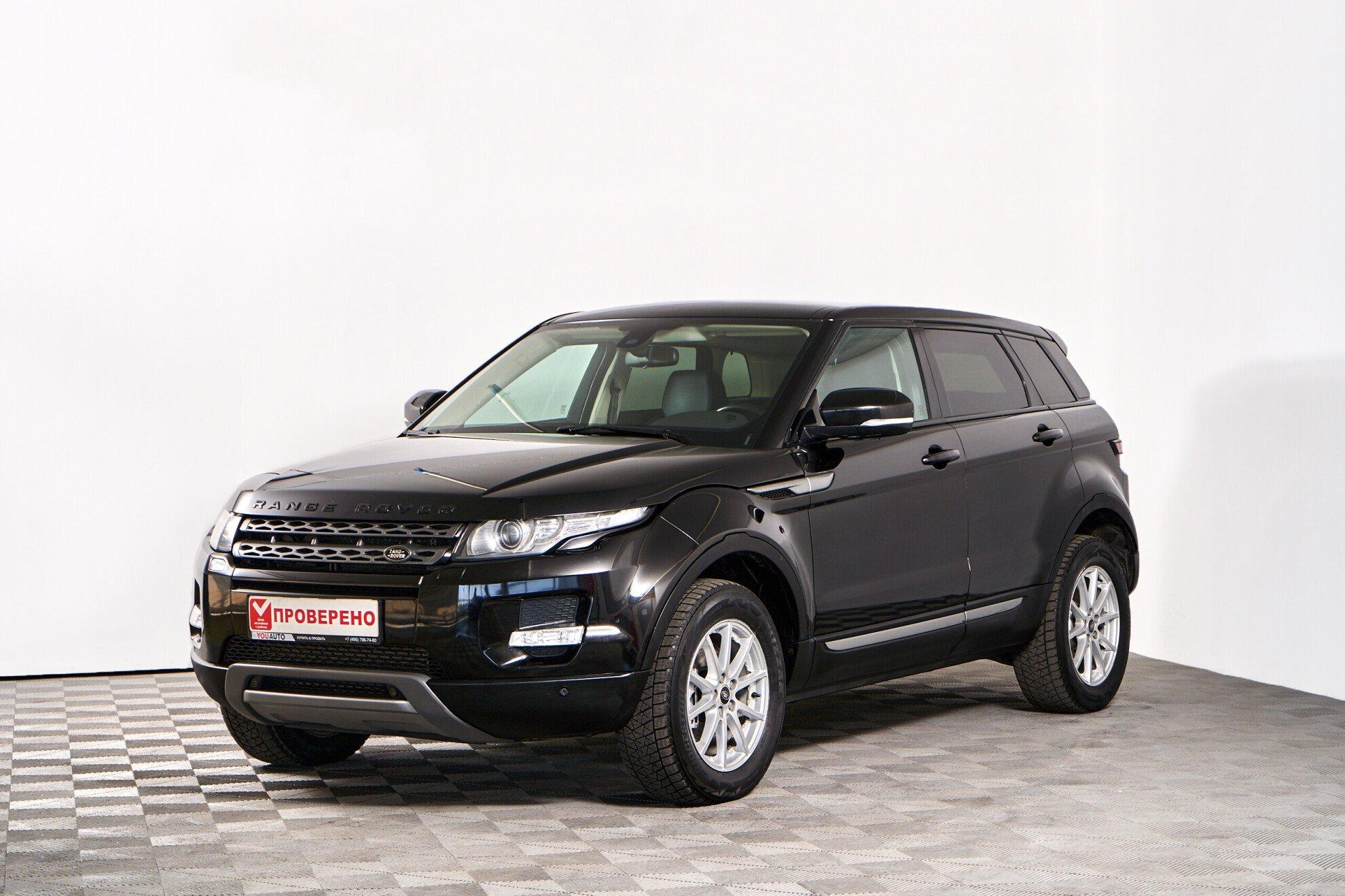 Land Rover Range Rover Evoque 2014, черный