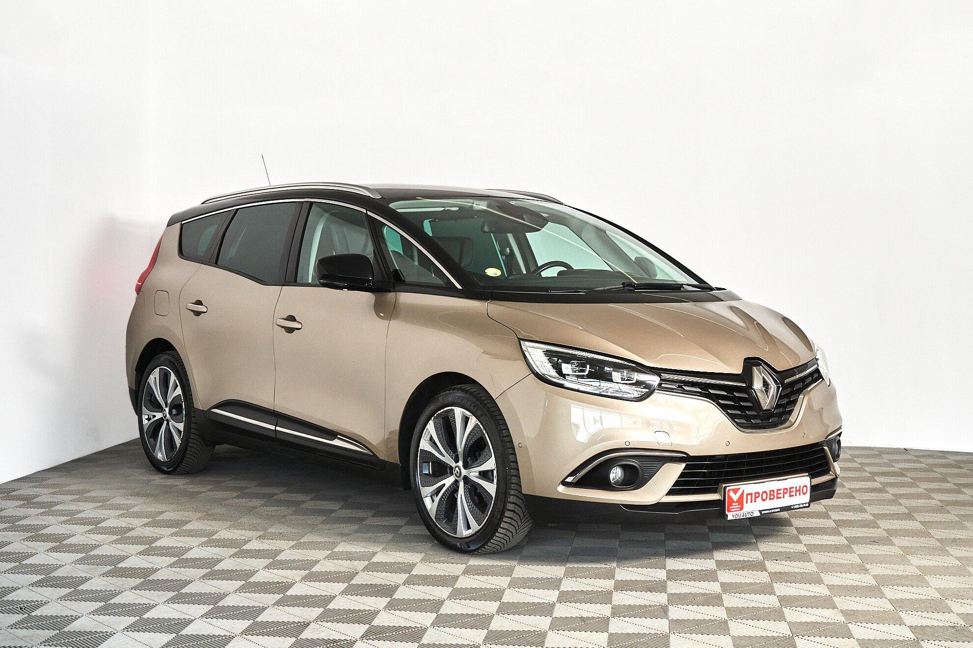 Renault Scenic 2016, коричневый