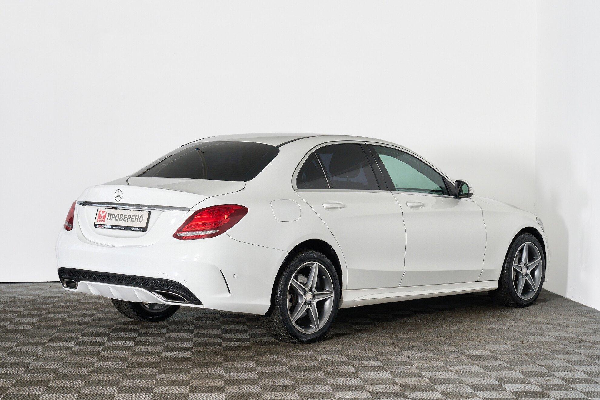Mercedes-Benz C-Класс 2014, белый