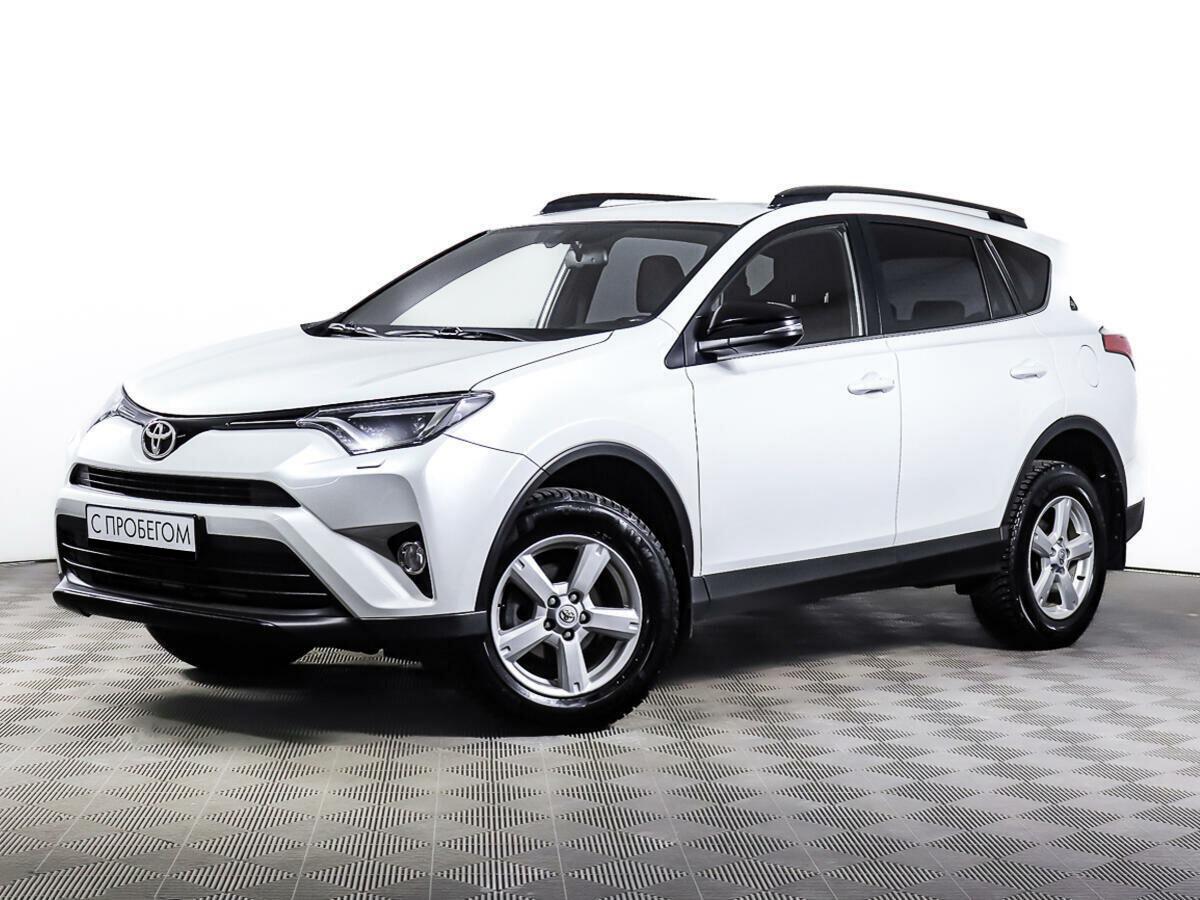 Toyota RAV4 2019, белый