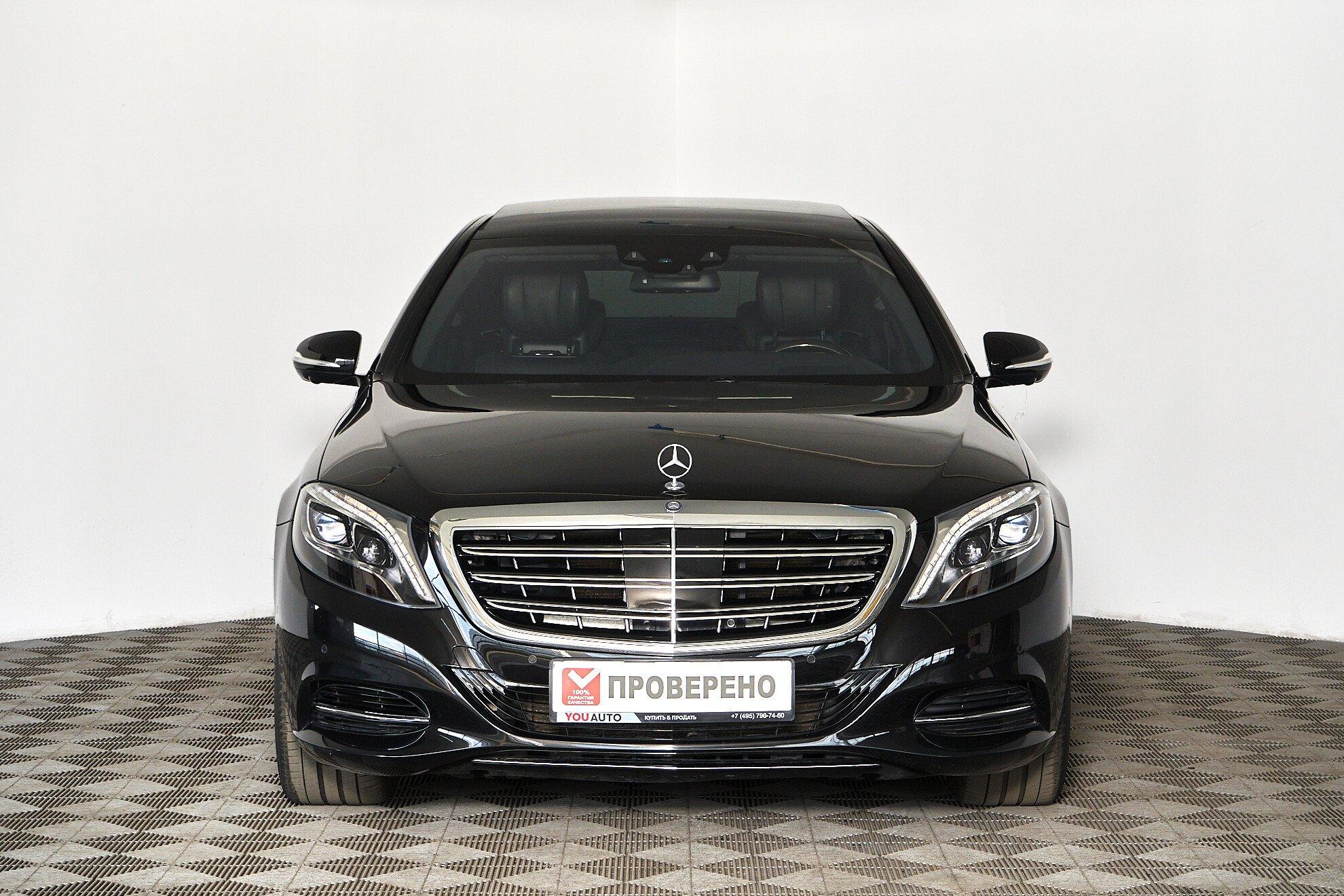Mercedes-Benz S-Класс 2016, черный