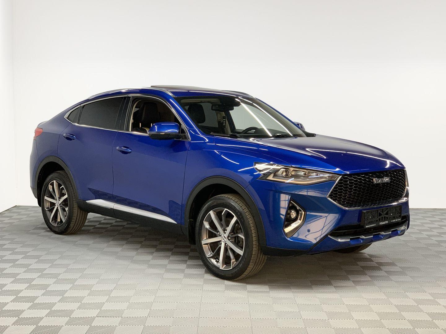 Haval F7x 2020, синий