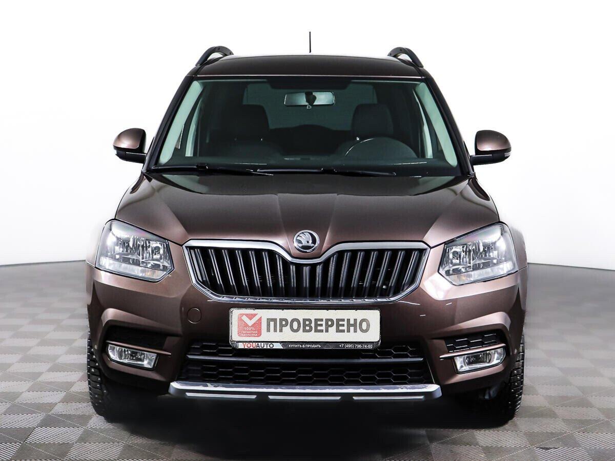 Skoda Yeti 2015, коричневый