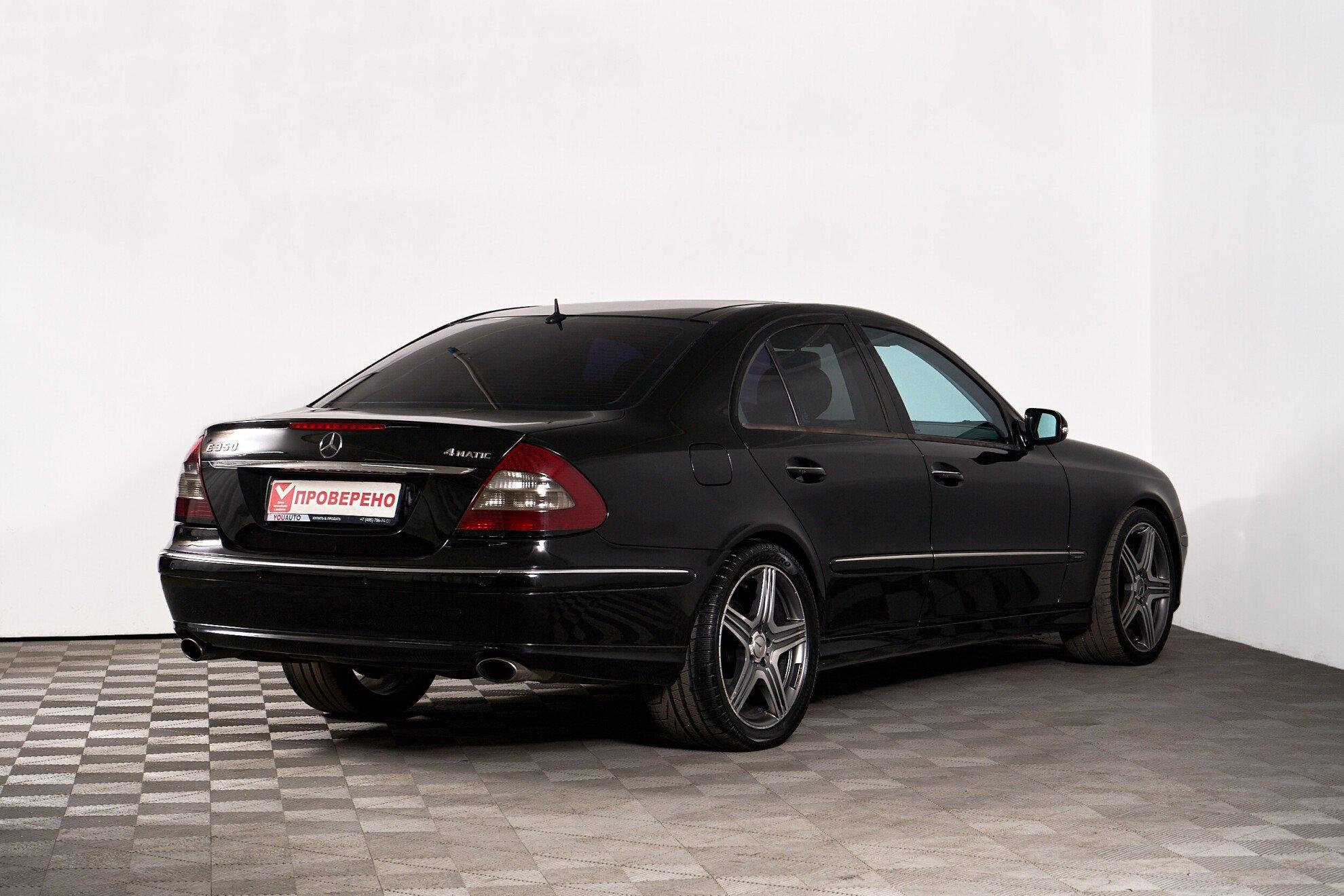 Mercedes-Benz E-Класс 2008, черный