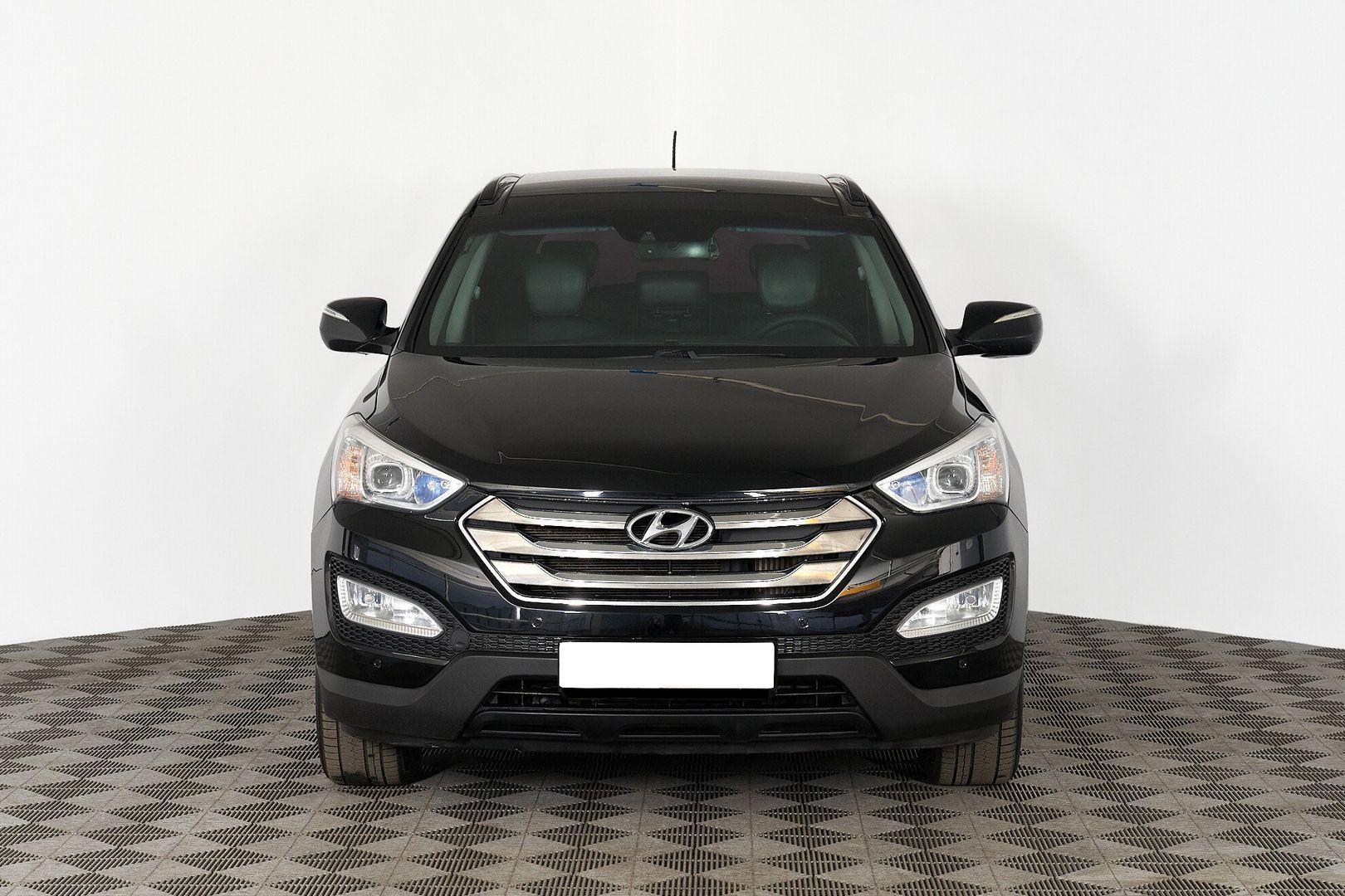 Hyundai Santa Fe 2014, черный