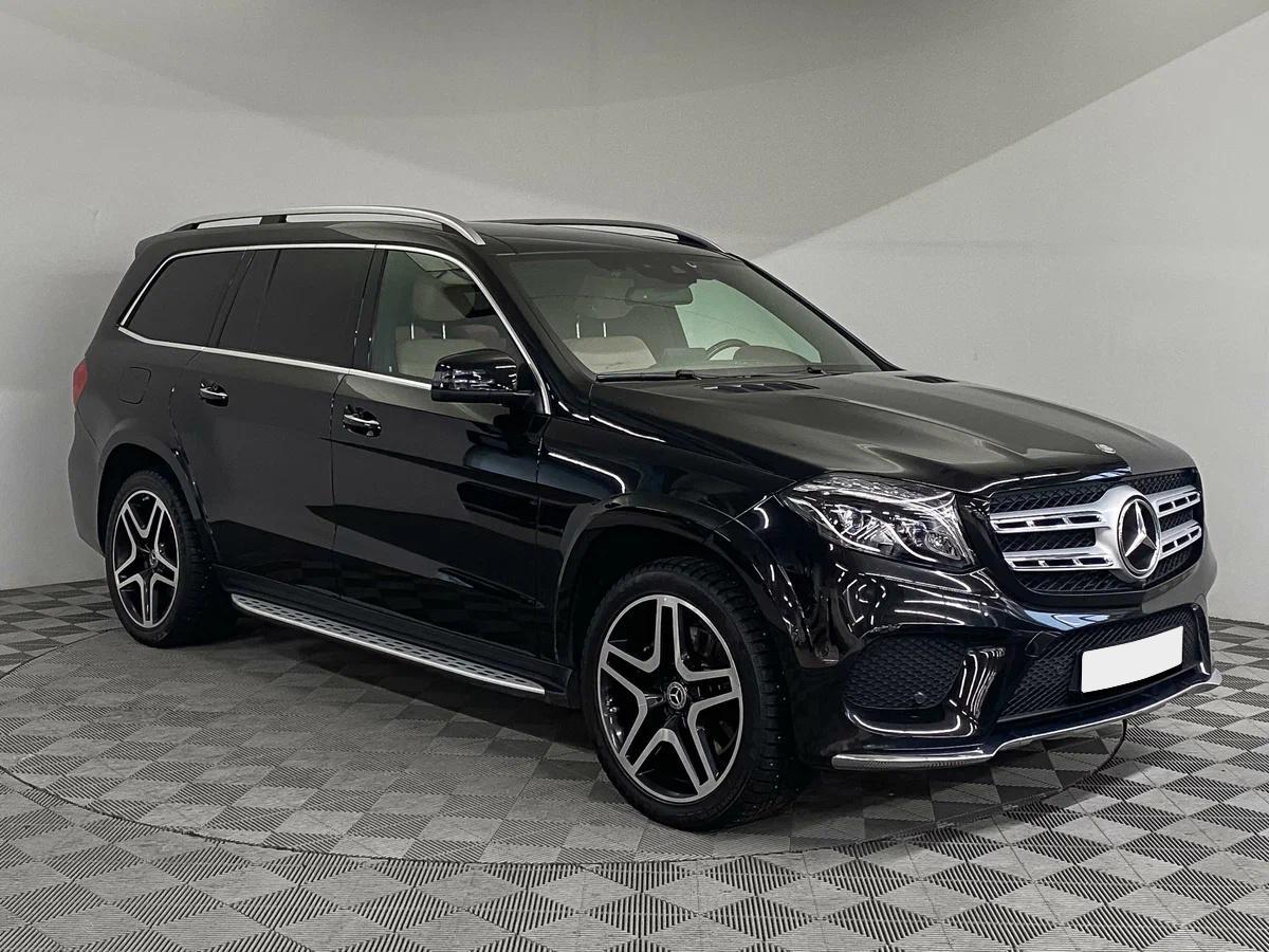 Mercedes-Benz GLS 2015, черный