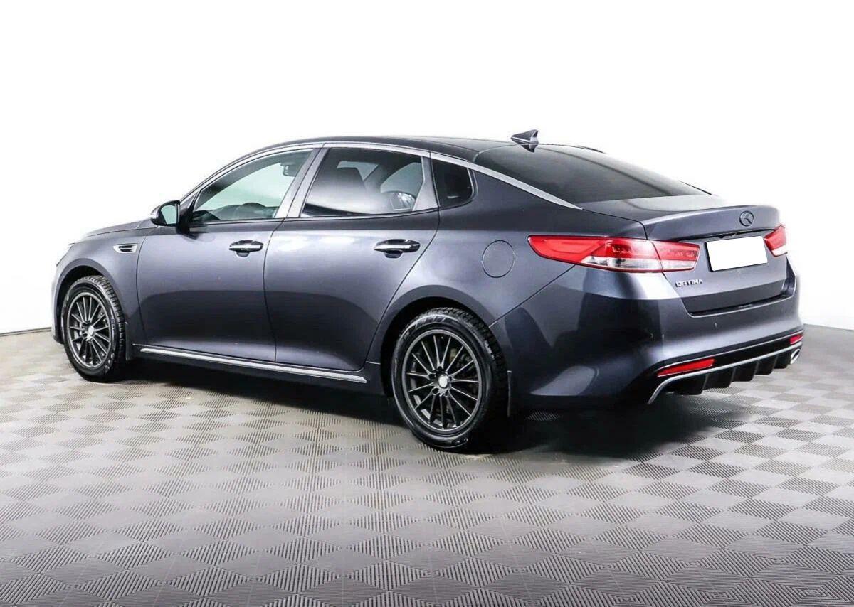 Kia Optima 2016, серый