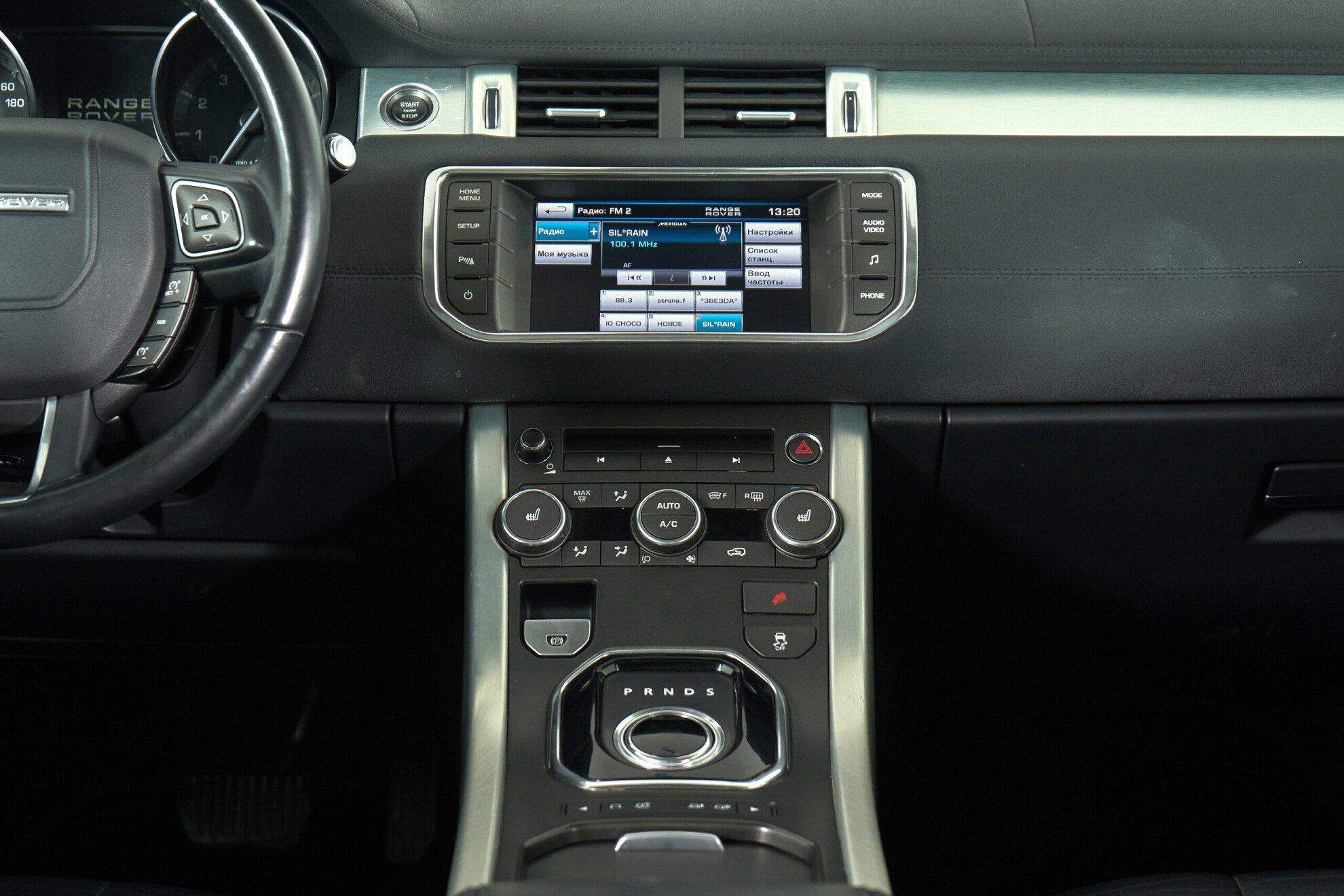 Land Rover Range Rover Evoque 2014, черный
