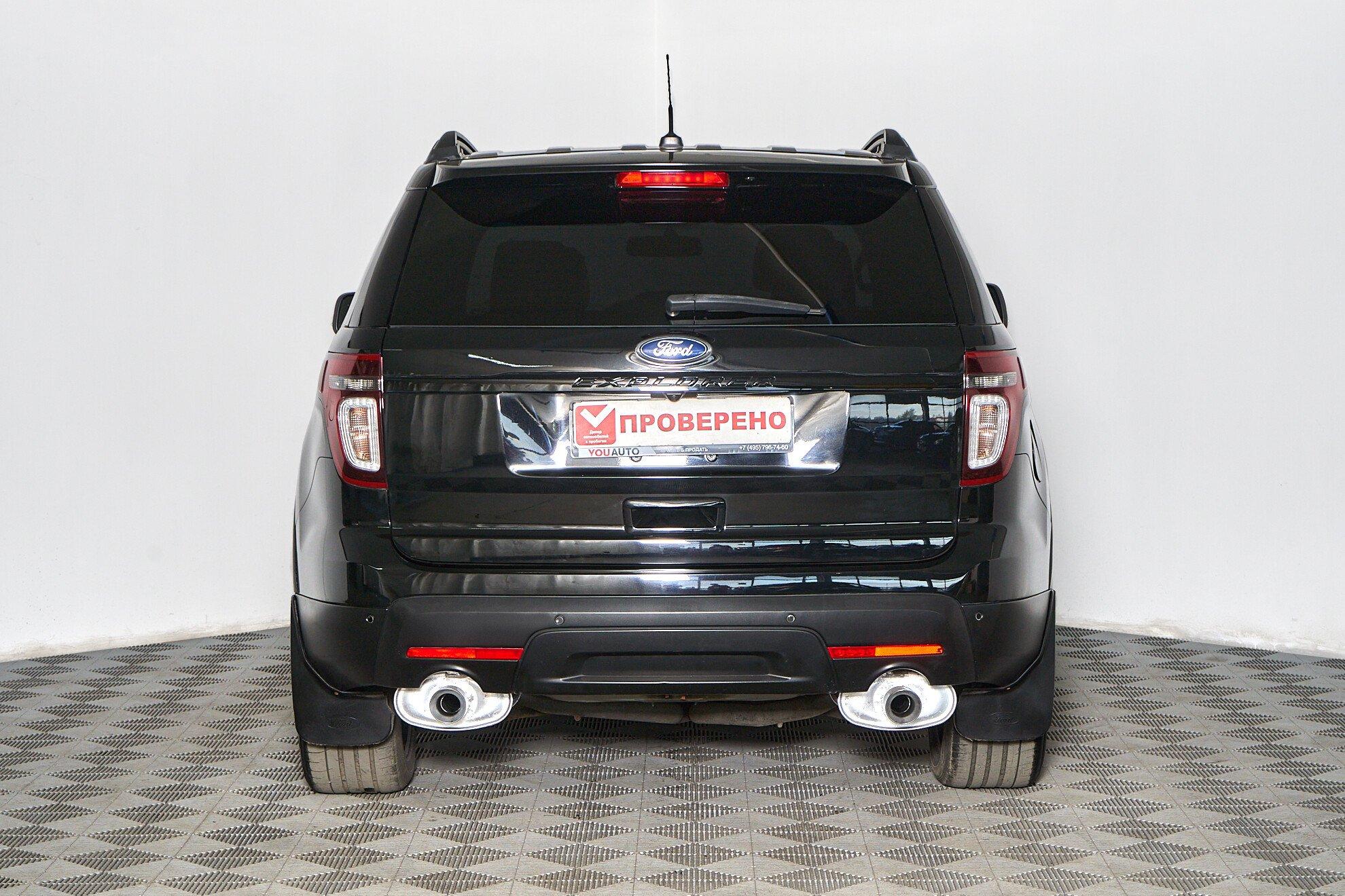 Ford Explorer 2014, черный