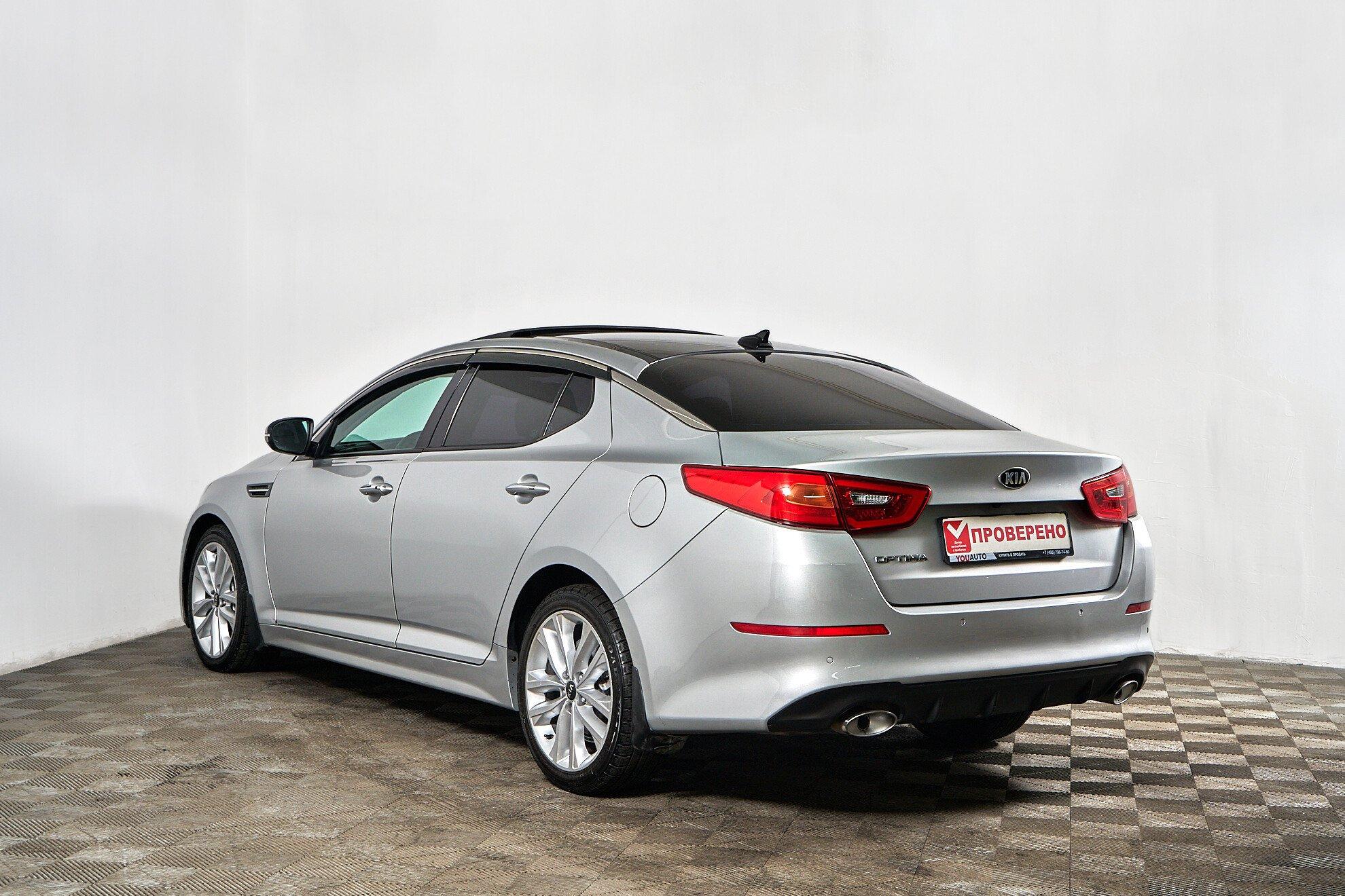 Kia Optima 2014, серебряный