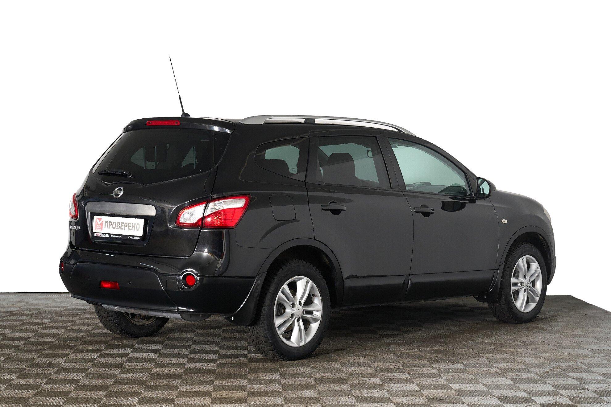 Nissan Qashqai+2 2010, черный