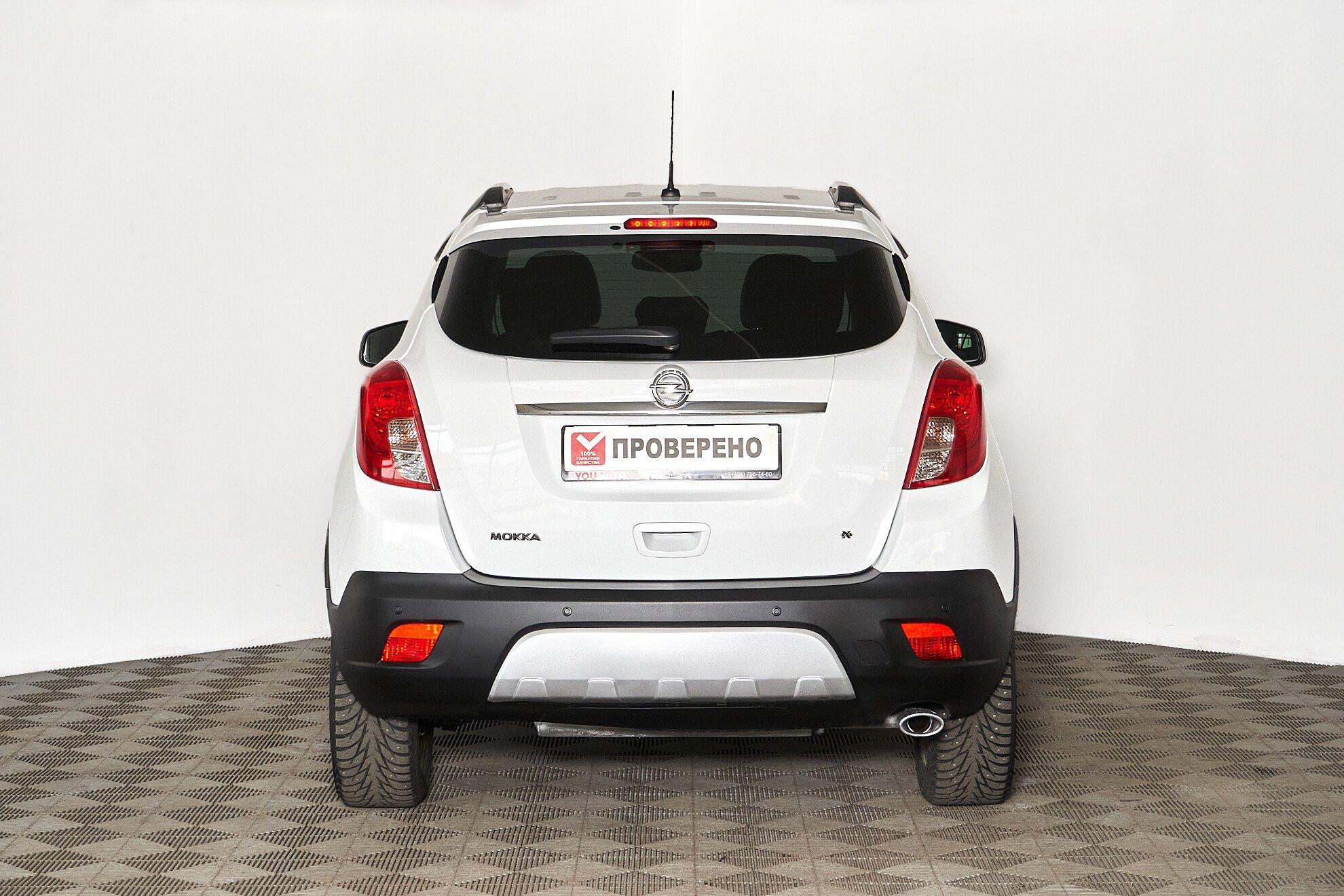 Opel Mokka 2013, белый