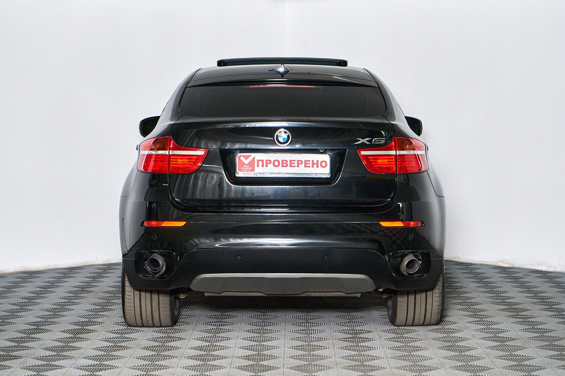 BMW X6 2010, черный