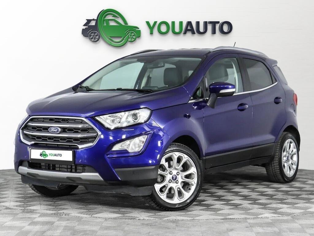 Ford EcoSport 2018, синий