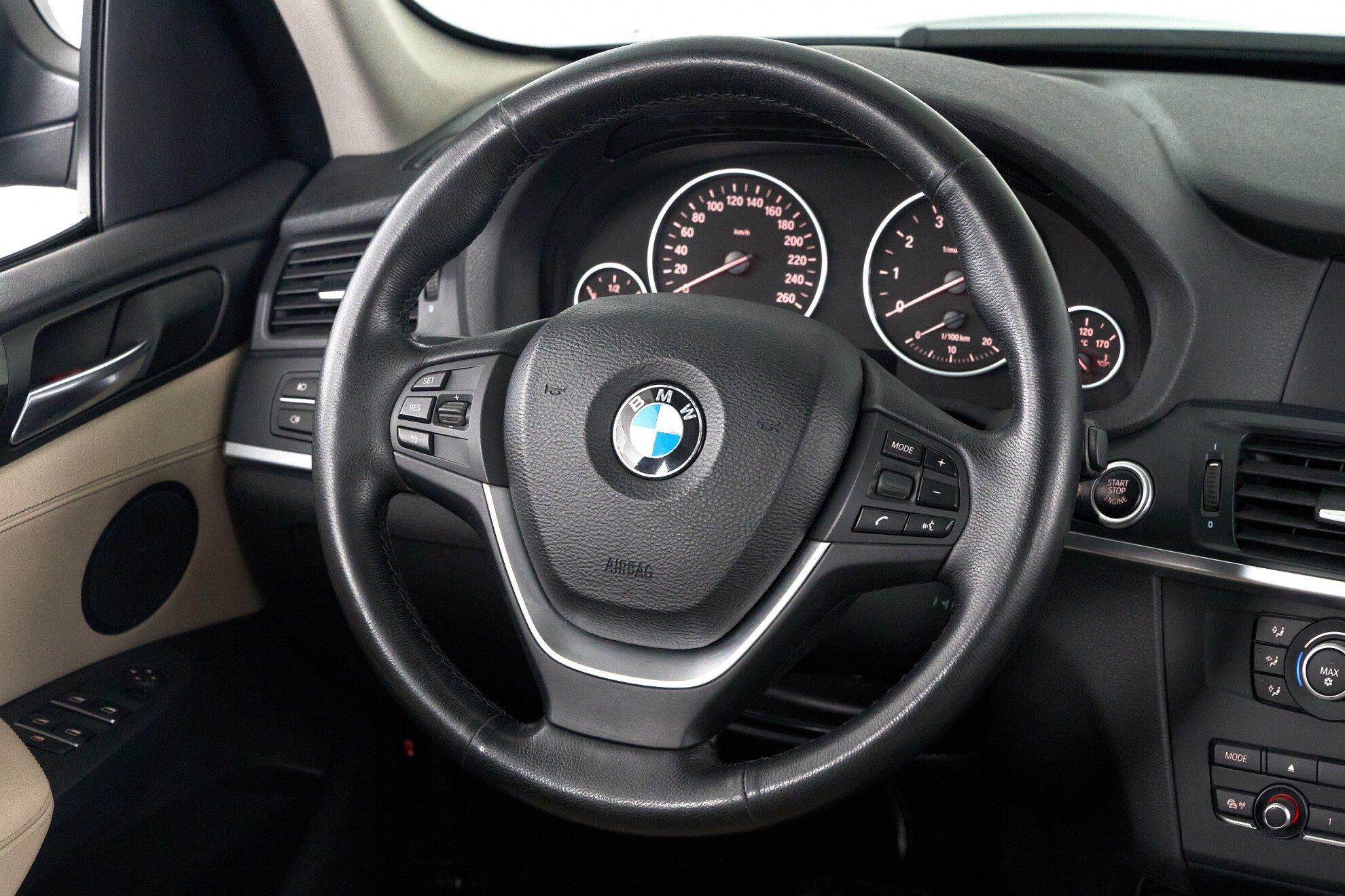 BMW X3 2011, черный