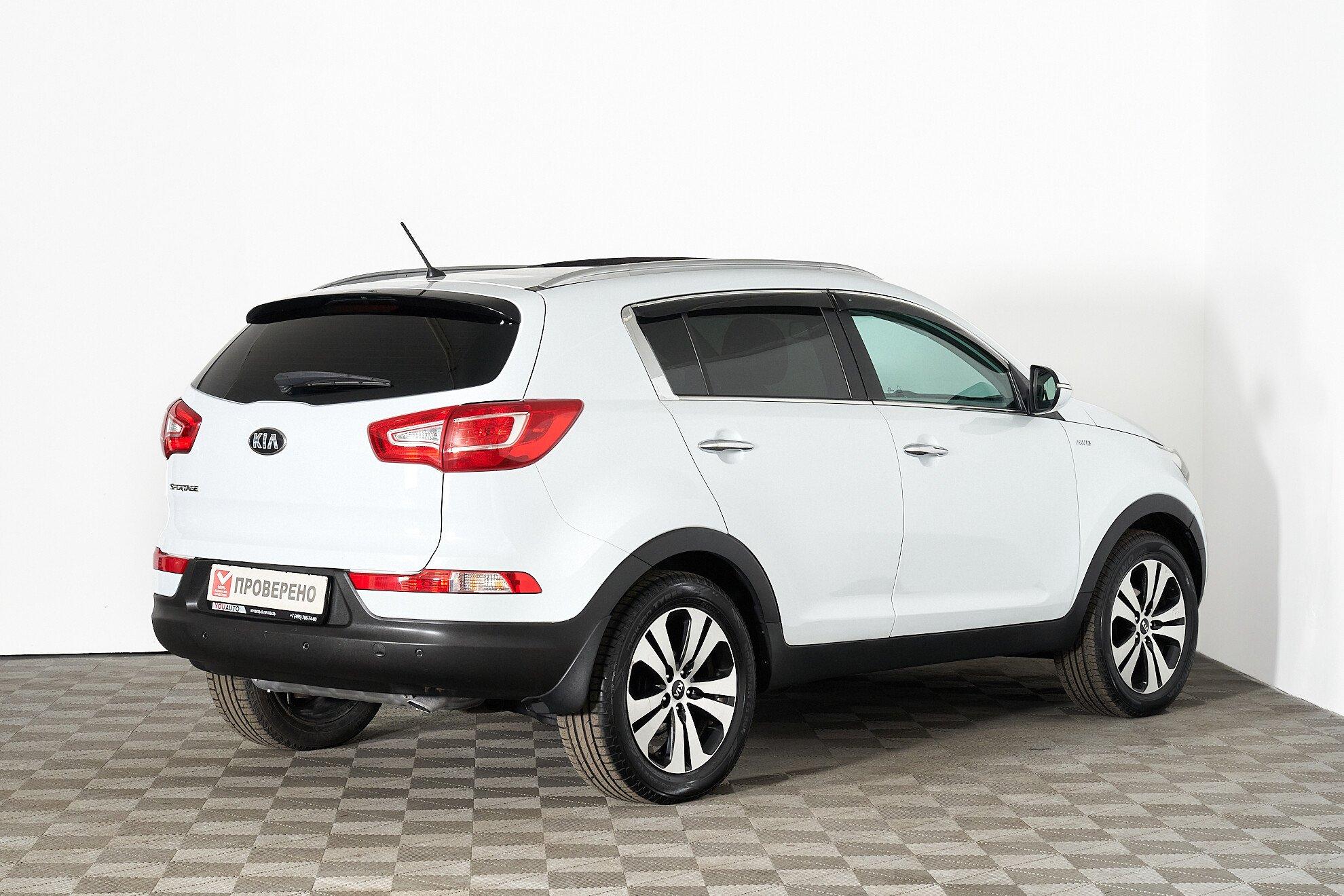 Kia Sportage 2014, белый