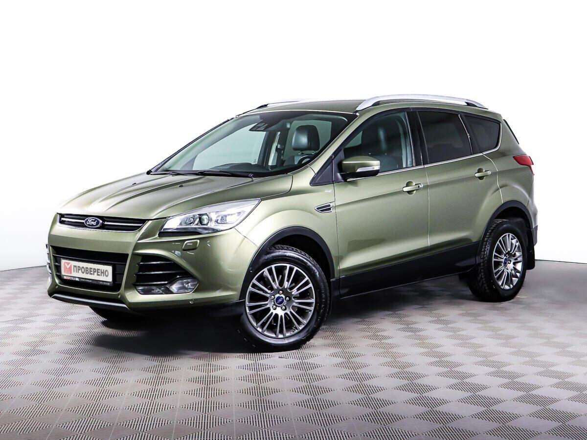 Ford Kuga 2016, зеленый
