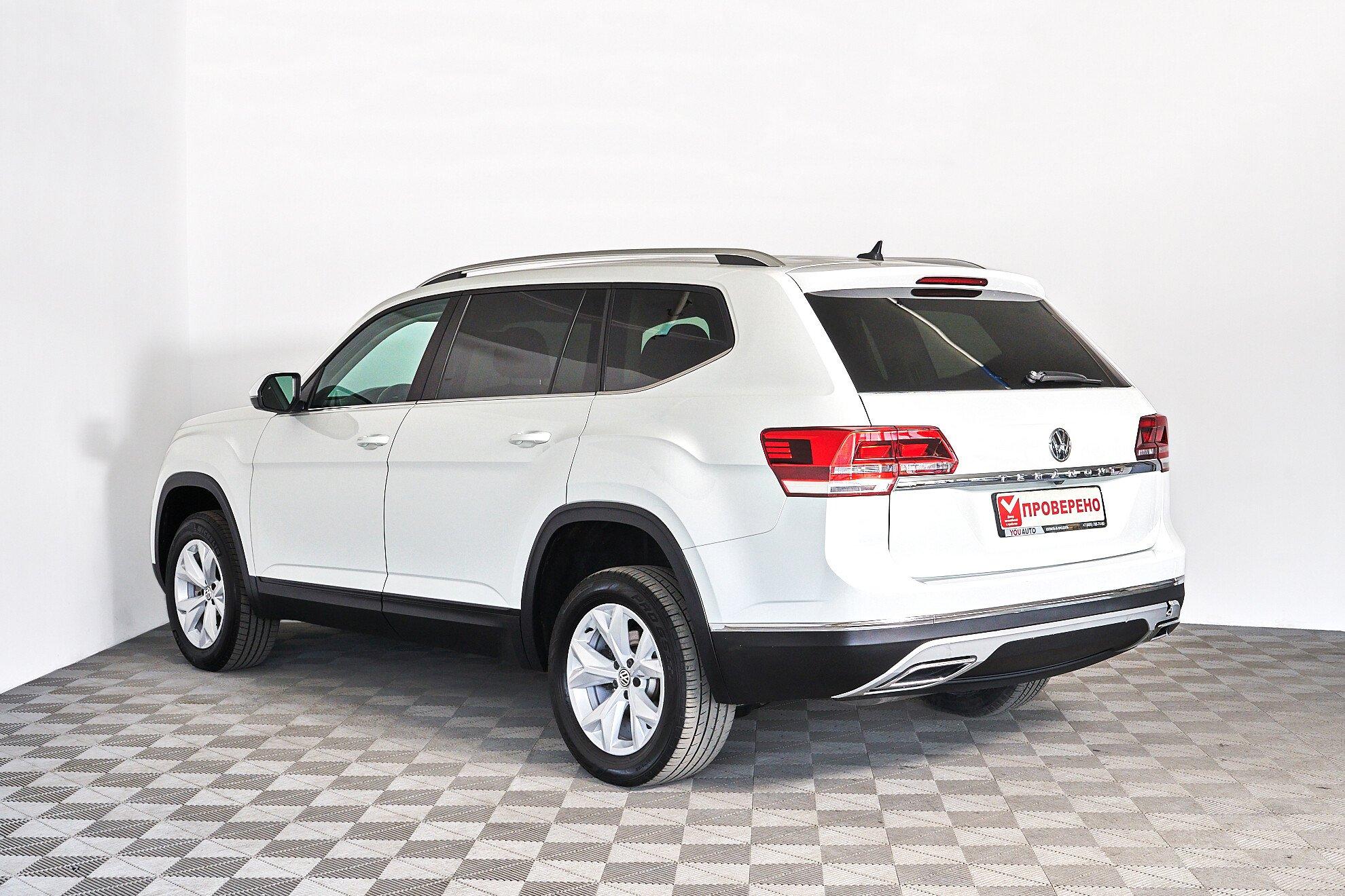 Volkswagen Atlas 2017, белый