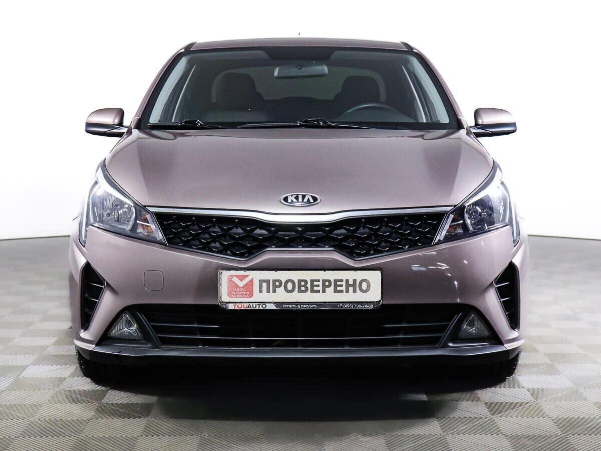 Kia Rio 2022, коричневый