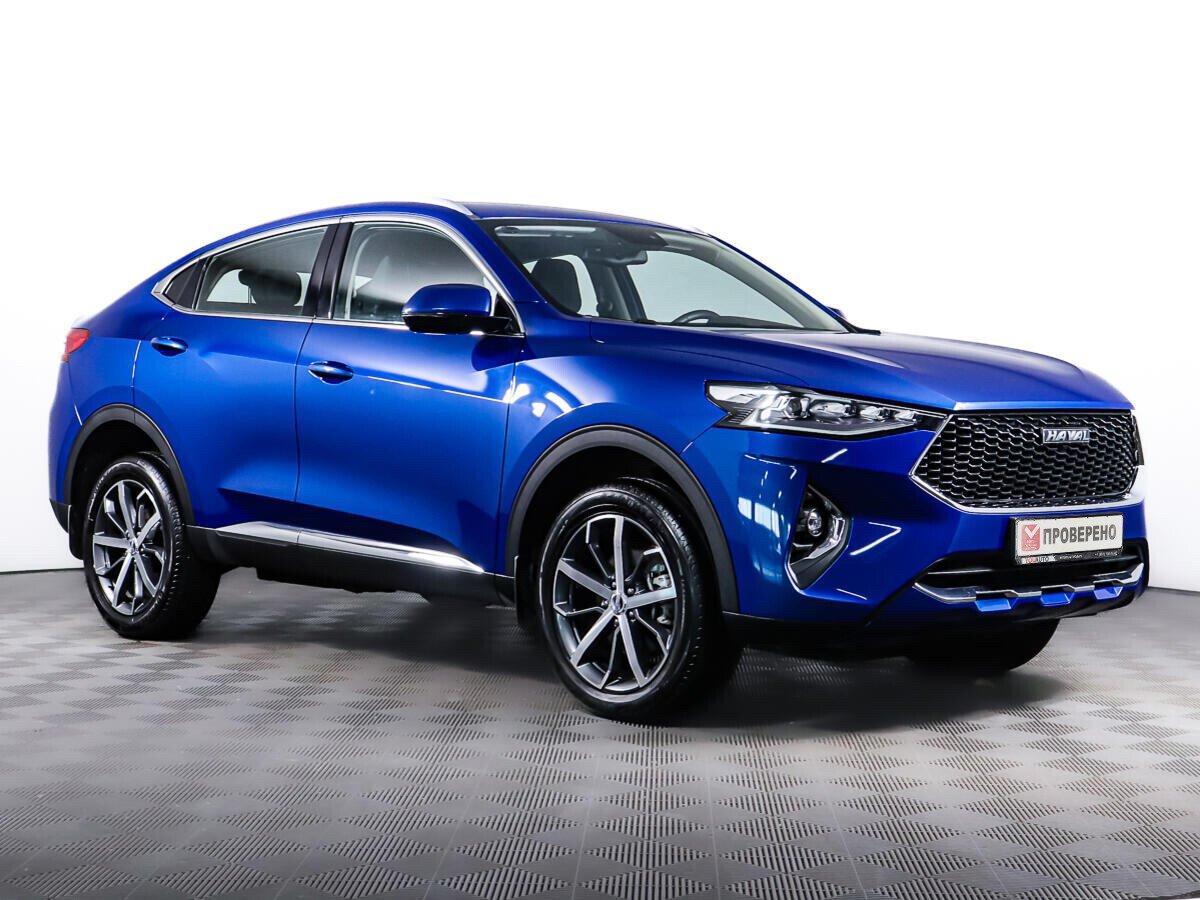 Haval F7x 2022, синий