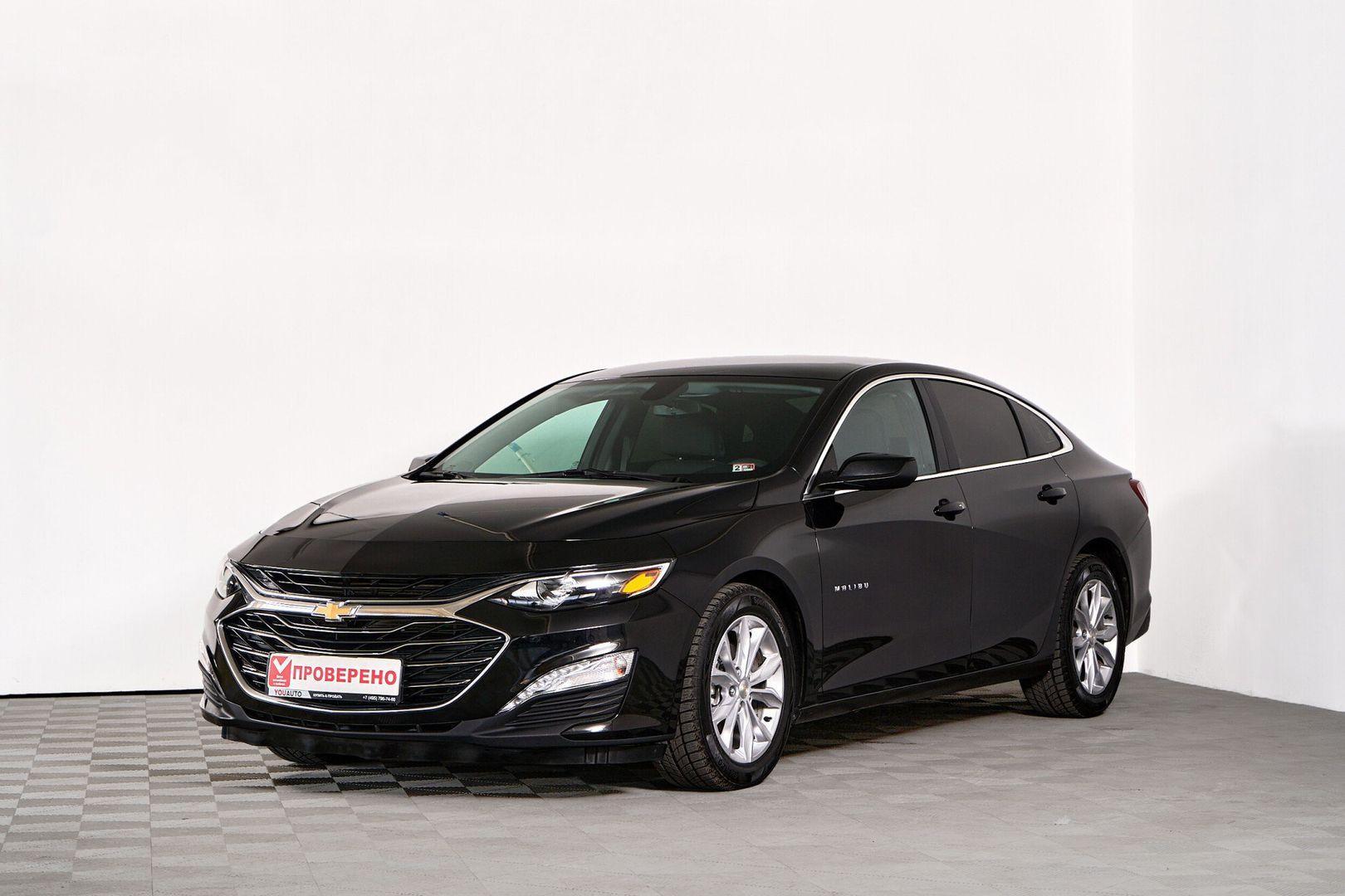 Chevrolet Malibu 2020, черный