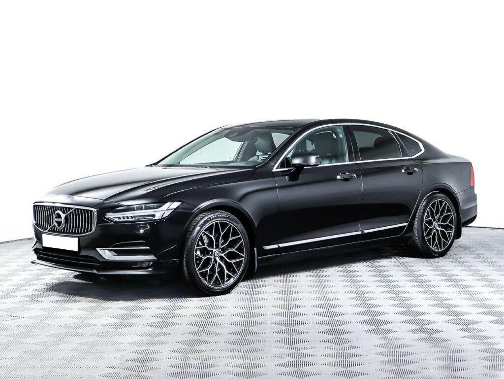 Volvo S90 2018, черный