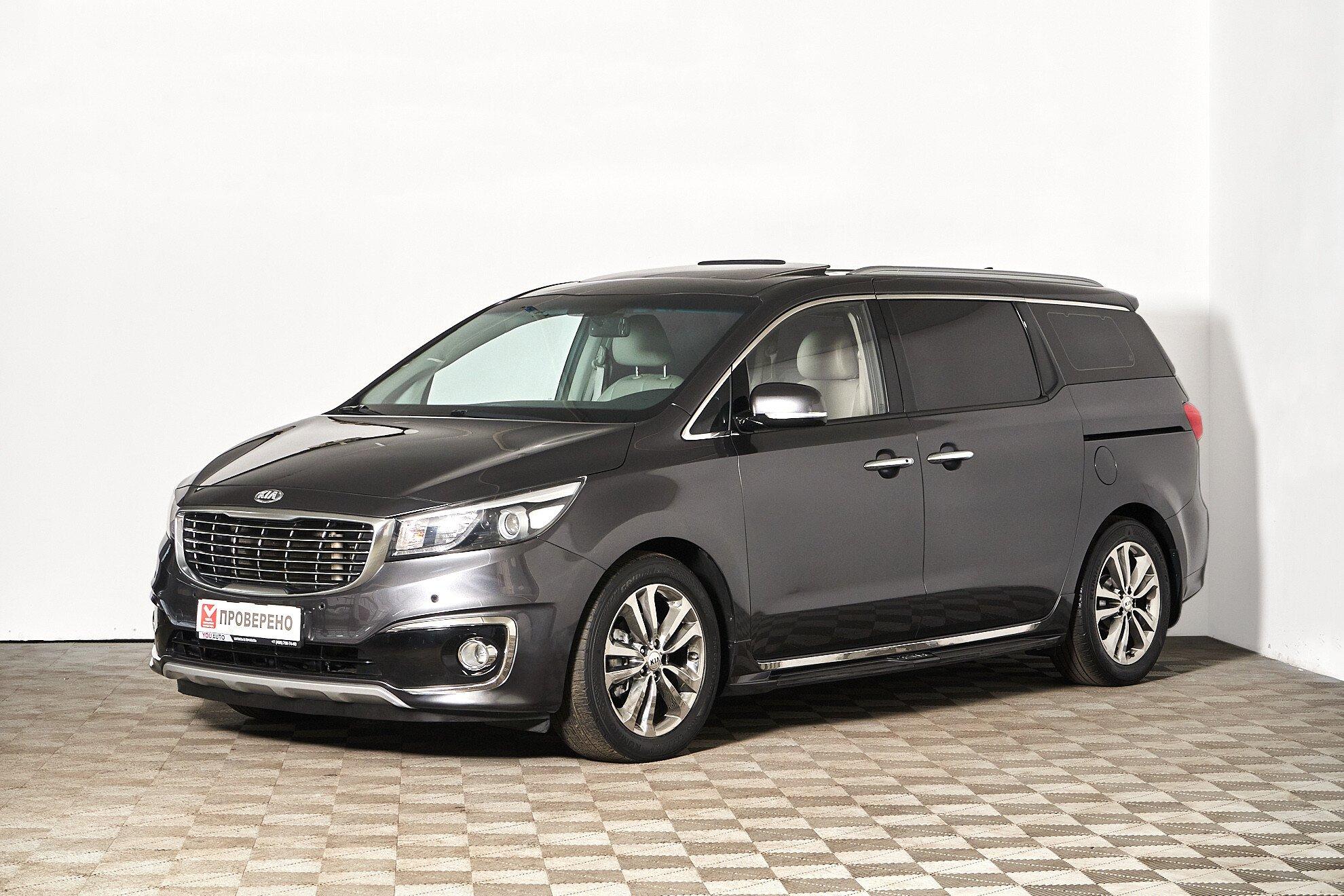 Kia Carnival 2018, серый