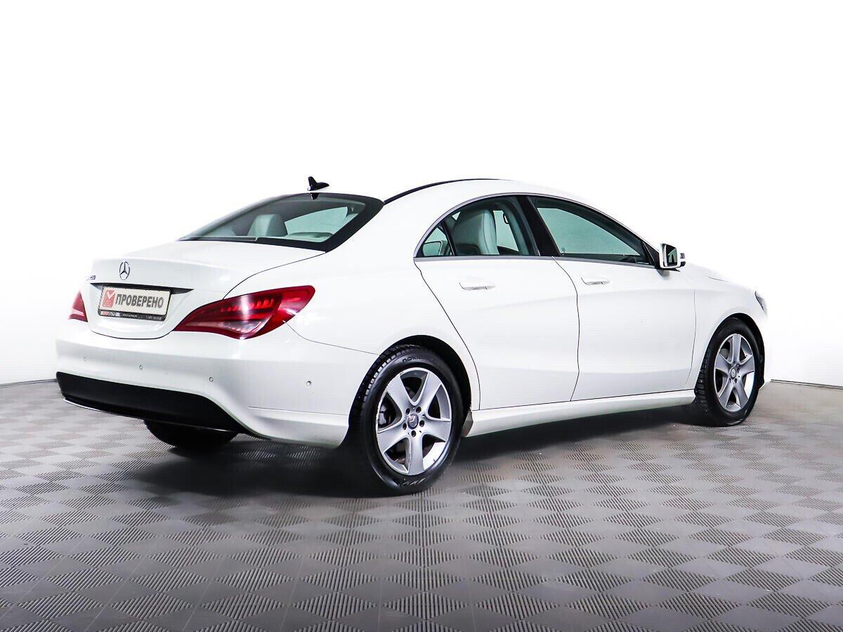 Mercedes-Benz CLA 2015, белый