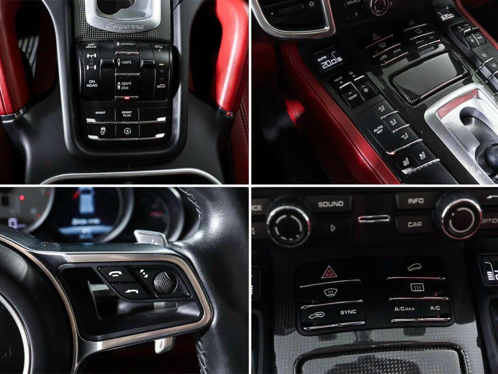 Porsche Cayenne 2018, черный