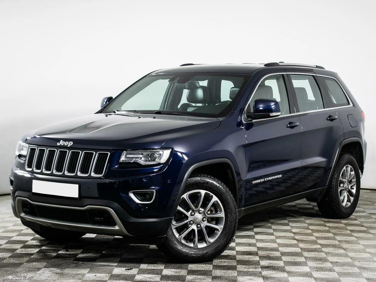 Jeep Grand Cherokee 2017, синий