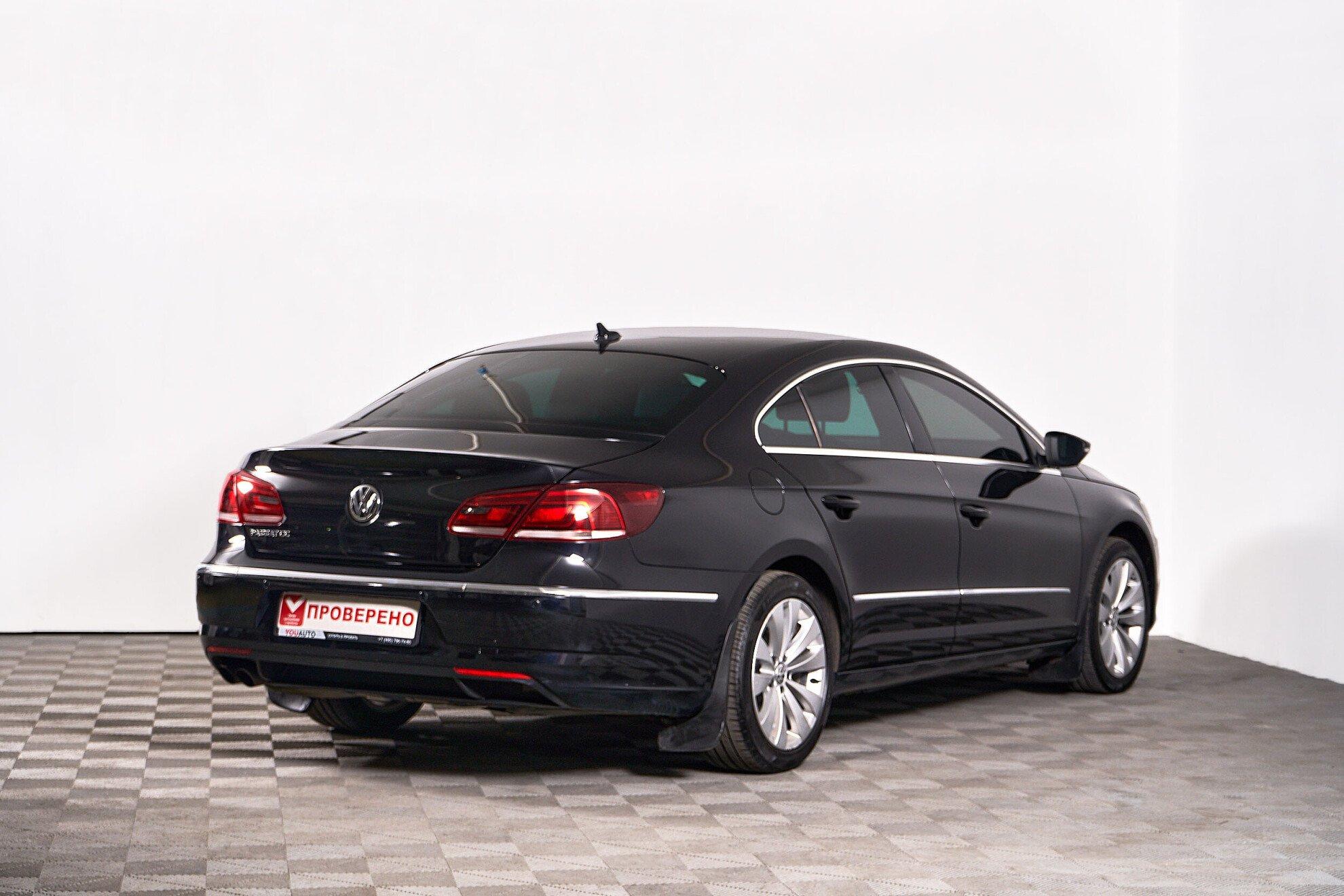 Volkswagen Passat CC 2015, черный
