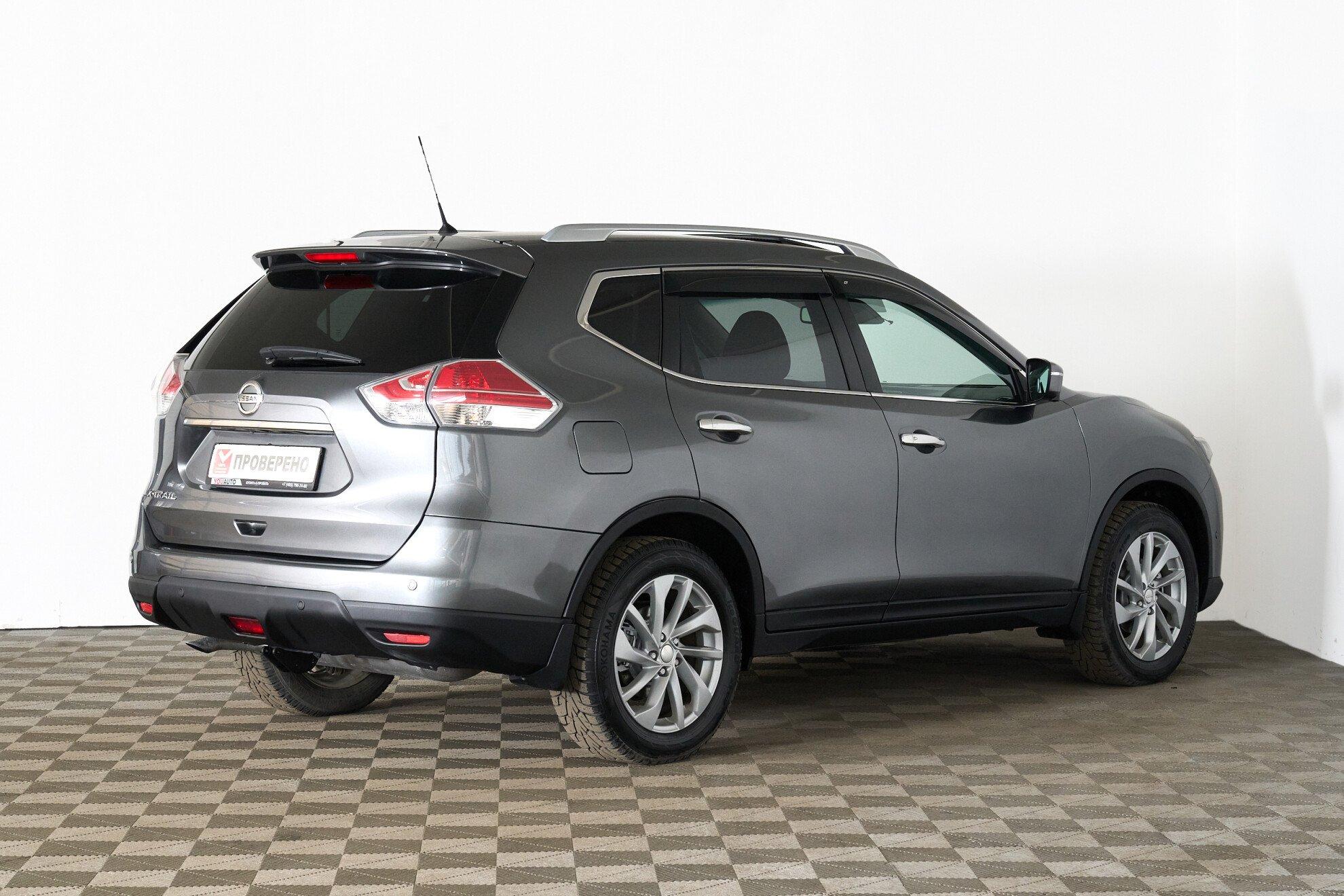 Nissan X-Trail 2016, серый
