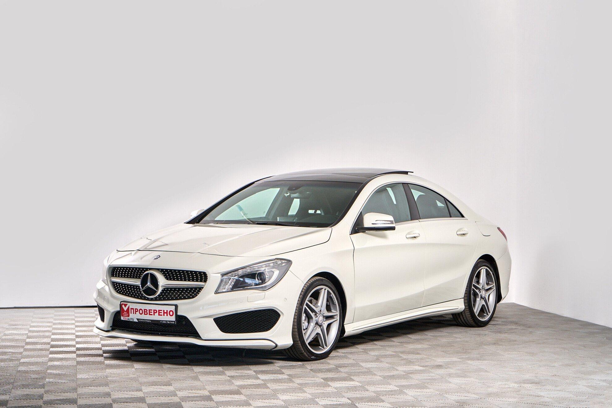 Mercedes-Benz CLA 2013, белый