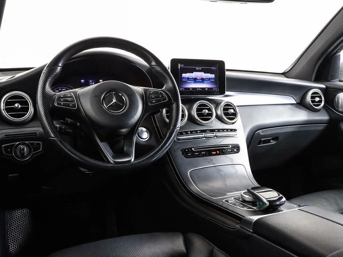 Mercedes-Benz GLC Coupe 2018, серый