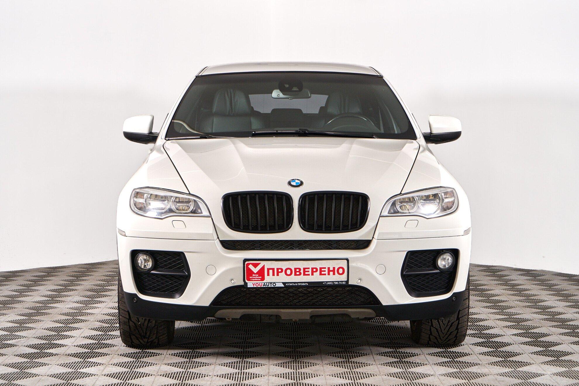 BMW X6 2013, белый