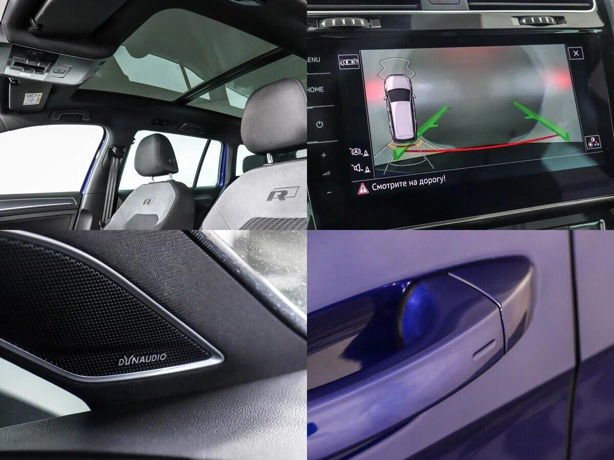 Volkswagen Golf 2019, синий