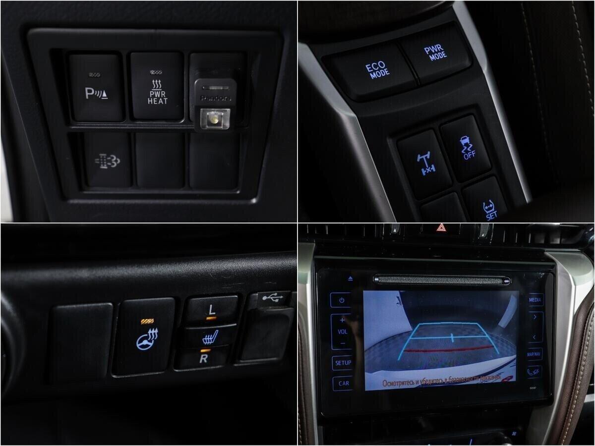 Toyota Fortuner 2018, белый