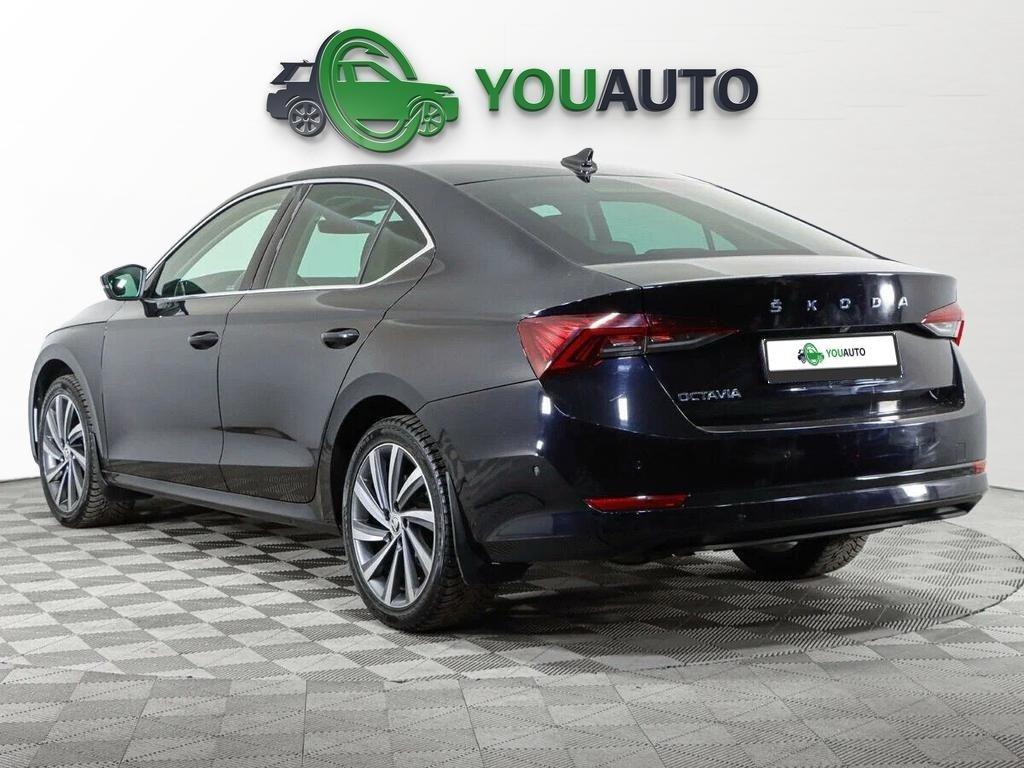 Skoda Octavia 2020, черный
