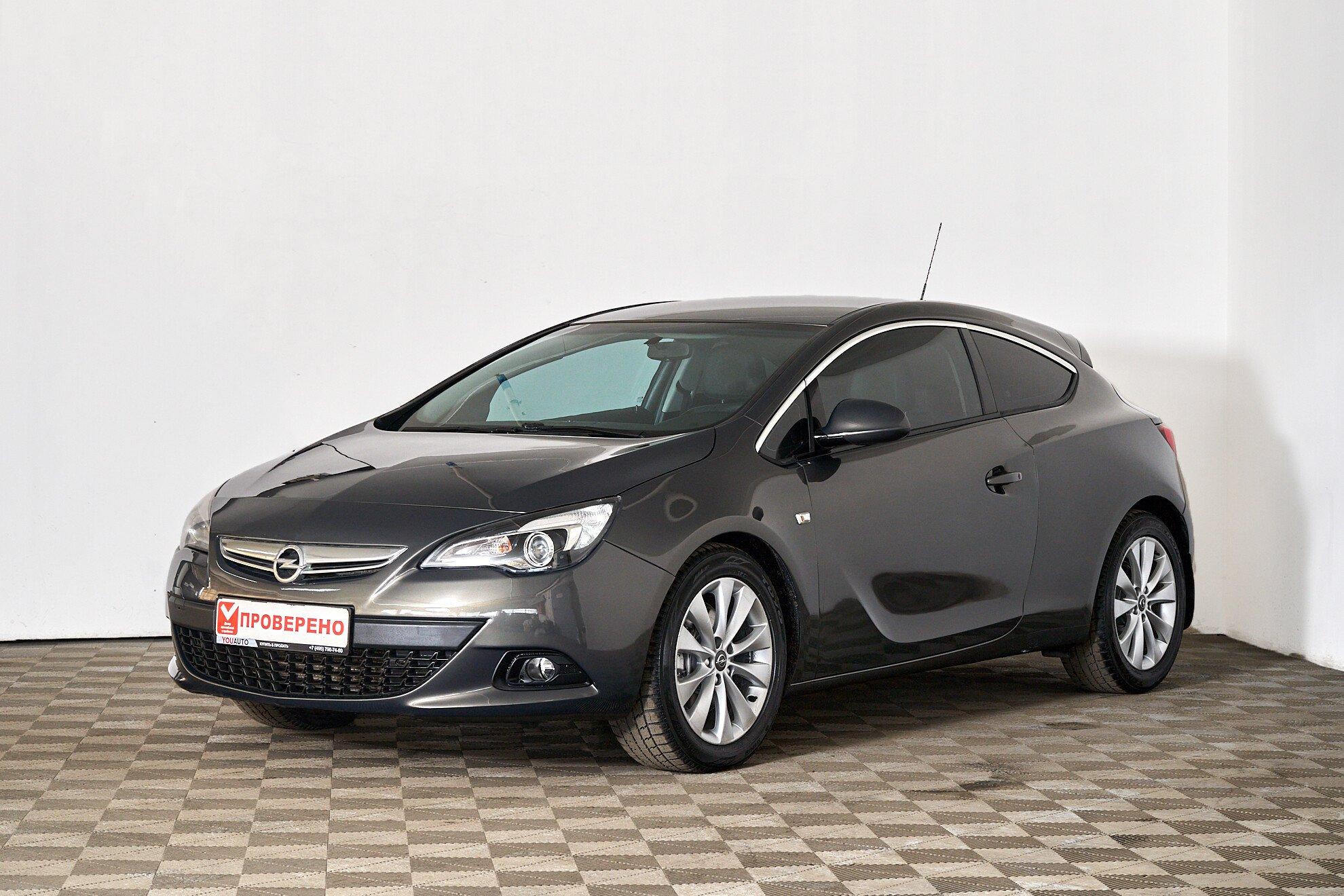 Opel Astra 2013, серый